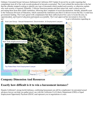 Just How Much Can Someone Demand Sexual Abuse In The Office?