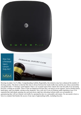 Bike Accidents Brought On By Dooring: Your Legal Options