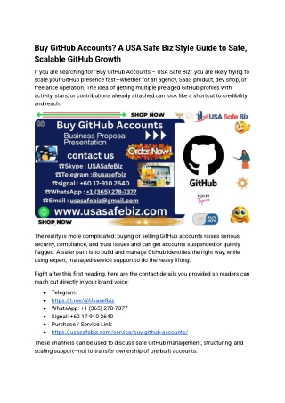 6Buy GitHub Accounts