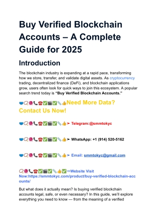 Buy Verified Blockchain Accounts – A Complete Guide for 2025 (1)
