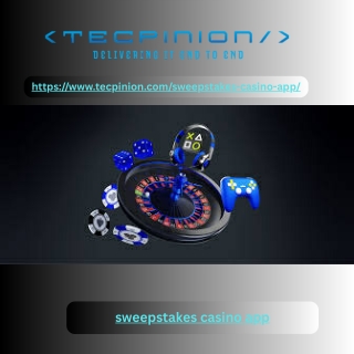 Sweepstakes Casino App – Ultimate Guide to Fun & Rewards | Tecpinion