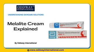Melalite Cream Explained: Understanding Skincare Solutions on Nigerian Skin