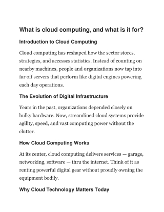 whatiscloudcomputingandwhatisitfor