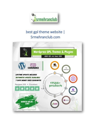 best gpl theme website | Srmehranclub.com