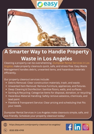 A Smarter Way to Handle Property Waste in Los Angeles