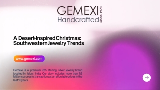 A Desert-Inspired Christmas Southwestern Jewelry Trends