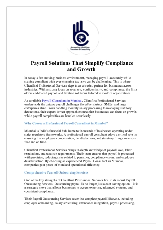 E-TDS Return Filing – Fast Online Filing Assistance