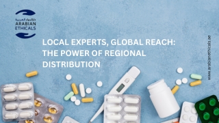 Local Experts, Global Reach The Power of Regional Distribution