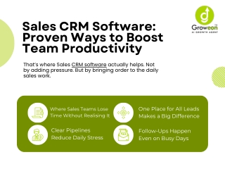 Sales CRM Software: Proven Ways to Boost Team Productivity
