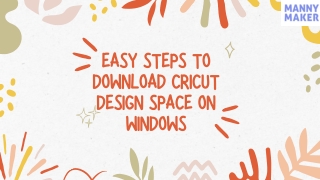 Easy Steps to Download Cricut Design Space on Windows