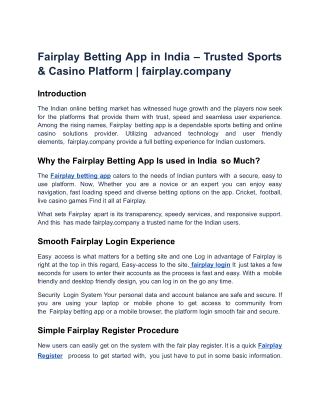 fairplay betting app
