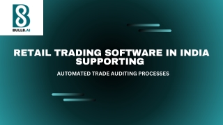 Retail Trading Software in India Supporting Automated Trade Auditing Processes