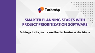 Smarter Planning Starts with Project Prioritization Software