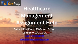 Healthcare Management Assignment Help