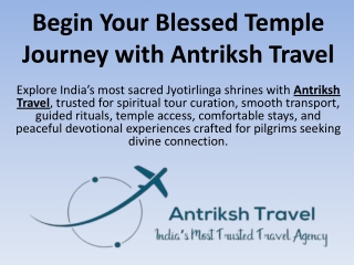 Sacred Ujjain & Madhya Pradesh Pilgrimage Circuit – Divine Temple Darshan Journeys.pptx