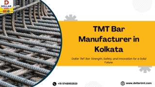 Trusted TMT Bar Manufacturer in Kolkata