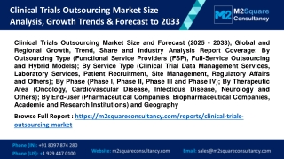 Clinical Trials Outsourcing Market Size Analysis, Growth Trends & Forecast to 20