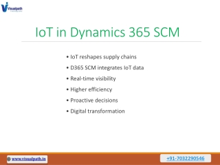 Top Dynamics 365 Supply Chain Management Course Online