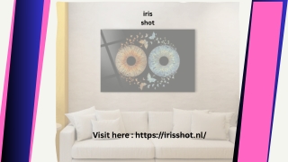 Iris foto maken – Unieke oogkunst op maat