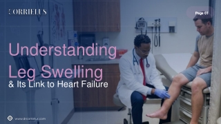 Understanding Leg Swelling & Its Link to Heart Failure