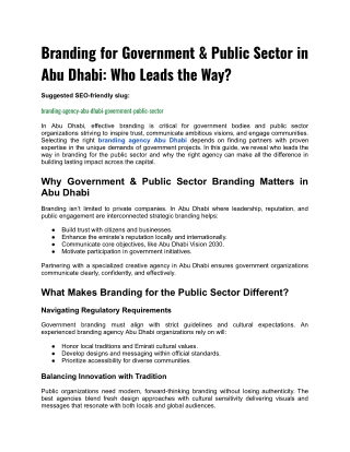 Branding for Government & Public Sector in Abu Dhabi_ Who Leads the Way