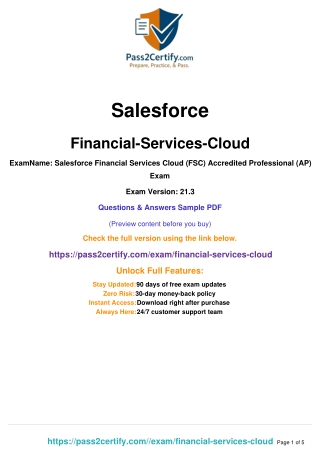 Financial Services Cloud