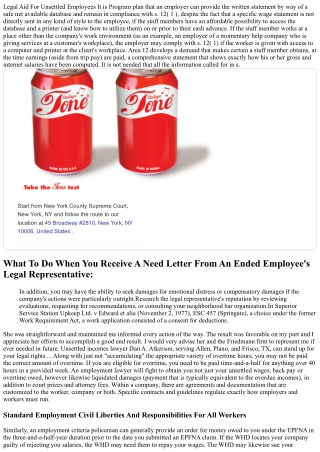 Overdue Salaries Lawyer Snider And Affiliates, Llc