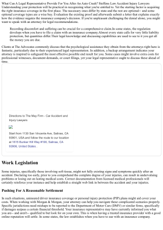 How Can A Car Accident Legal Representative Aid Me File An Um Uim Insurance Clai