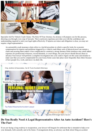 Automobile Accident Legal Representatives: Exactly How To Declare Settlement The