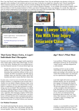 How A Lawyer Can Help With Your Automobile Accident?