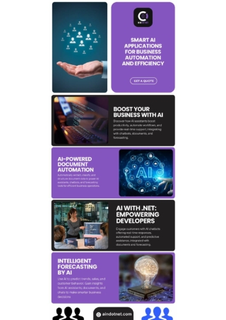 Smart AI Applications for Business Automation and Efficiency