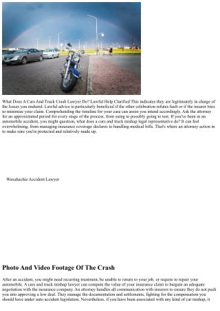 Do You Actually Need A Lawyer After A Car Crash? Heres The Fact