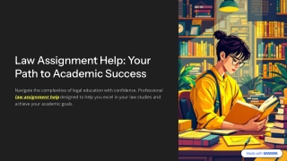 Law Assignment Help – Professional Guidance for Law Students