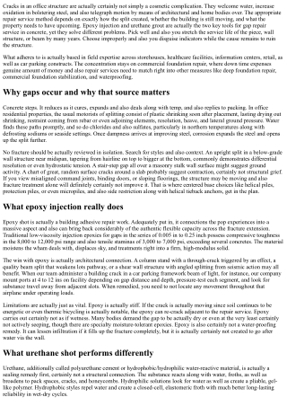 Foundation Crack Repair: Epoxy Injection vs. Urethane for Commercial Homes