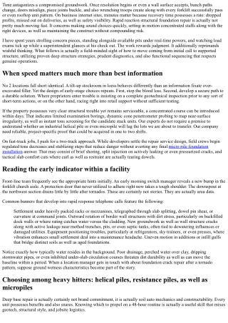 Swift Action Structural Foundation Repair for Commercial Facilities