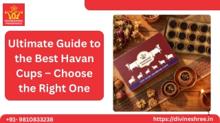 Ultimate Guide to the Best Havan Cups – Choose the Right One