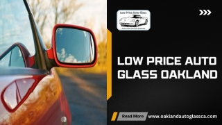 Low Price Auto Glass Oakland