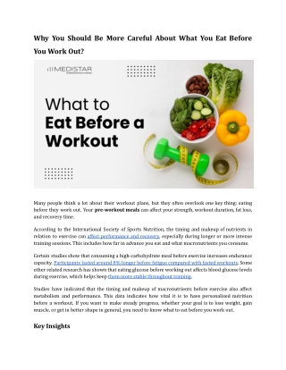 what to eat before a workout