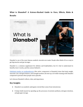 what is dianabol