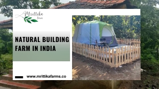 Natural Building Farm in India