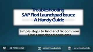 SAP BTP CAP Training Online Focused on Practical Learning