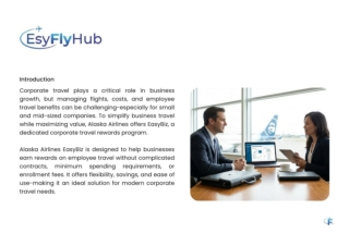 Alaska Airlines EasyBiz Complete Guide for Business Travel