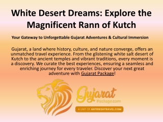 Gujarat Package Presentation Rann of Kutch Tour Packages.pptx