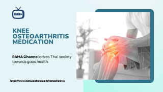 Knee Osteoarthritis Medication for Joint Mobility