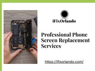 Professional Phone Screen Replacement Services