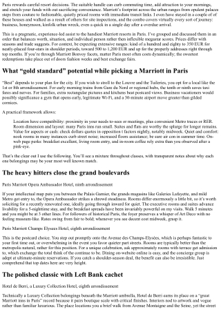 Top 10 Best Marriott Hotels in Paris for Every Budget