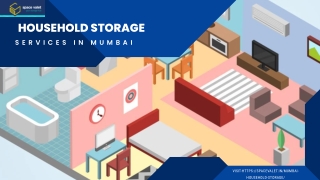 HOUSEHOLD STORAGE SERVICES IN MUMBAI