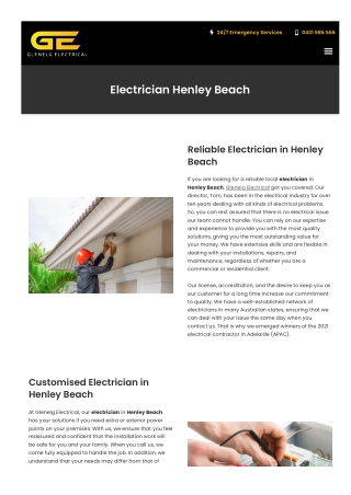 Electrician Henley Beach