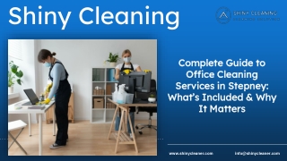 Complete Guide to Office Cleaning Services in Stepney_ What’s Included & Why It Matters
