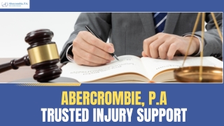 Abercrombie PA -Trusted Injury Support